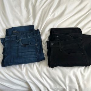Joe’s Jeans bundle 31 x 34 black and blue slim and straight fit
